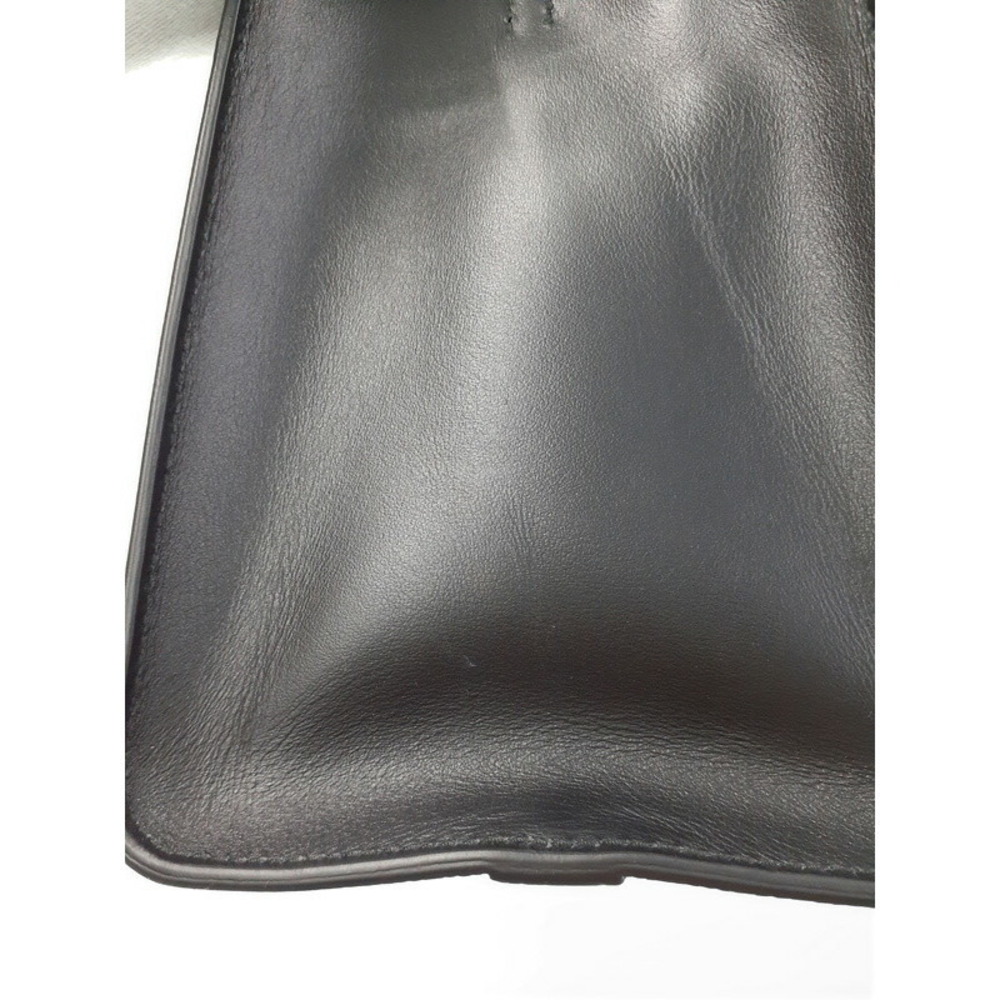 PRADA Monochrome Saffiano Leather Bag Leather Black - Picture 5 of 9